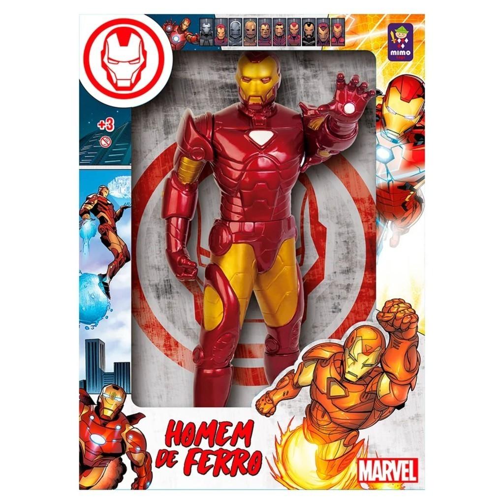 Boneco Articulado Marvel Vingadores 45 Cm Mimo Toys Brinquedo Infantil Figura De Ação Super Heróis