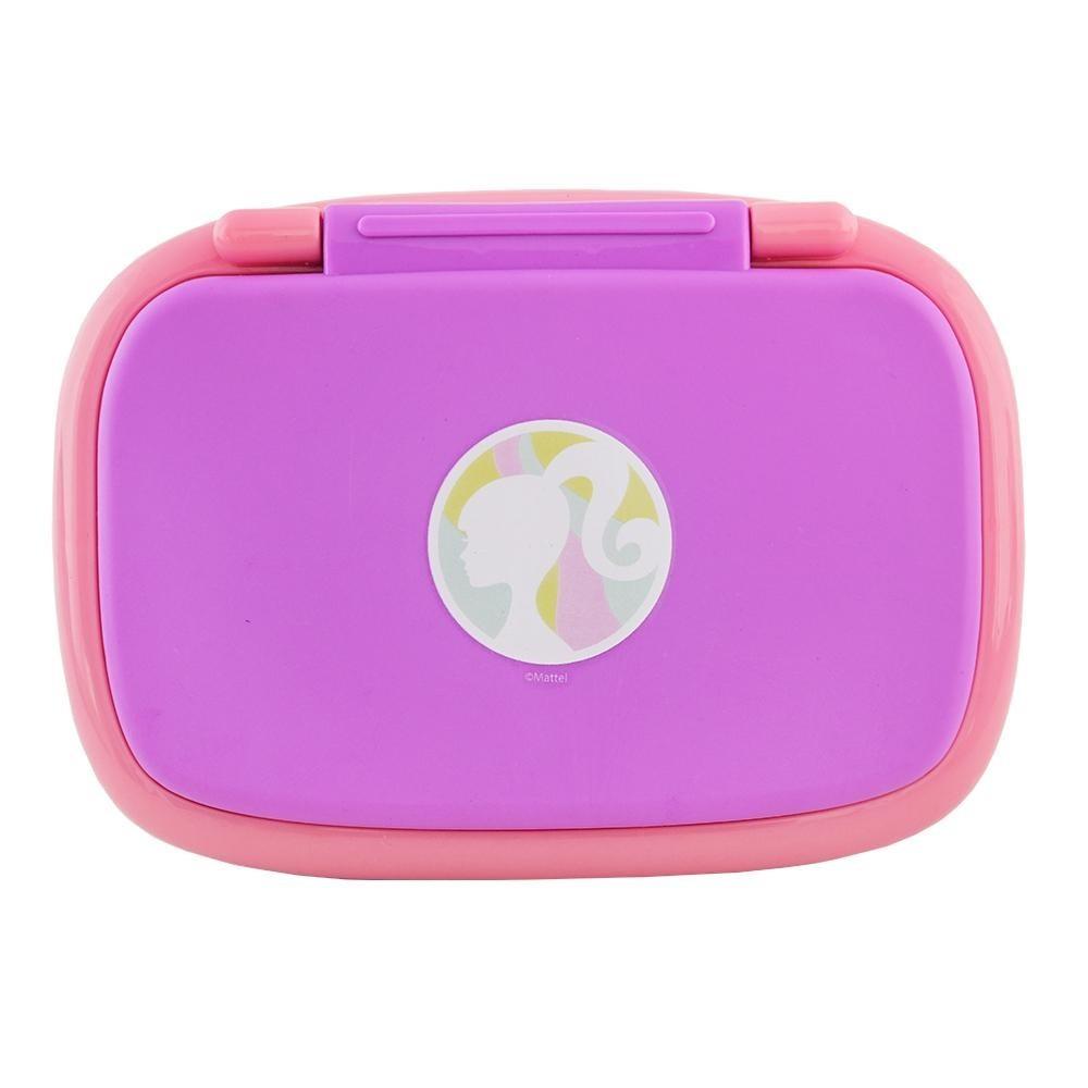 Kit Laptop Infantil Educativo Candide Barbie Bilíngue + 1 Fidget Spinner Sortido