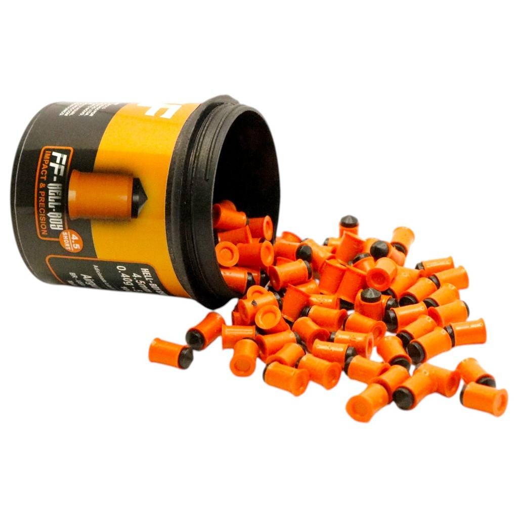 Chumbinho Ff Hell Boy Short Titanium Impacto E Precisão 4.5mm (.177) - 100un
