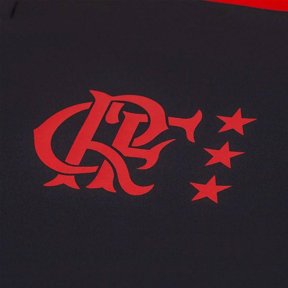 Camisa Flamengo Retrô Zico 1981 Dry Preta Infantil Oficial
