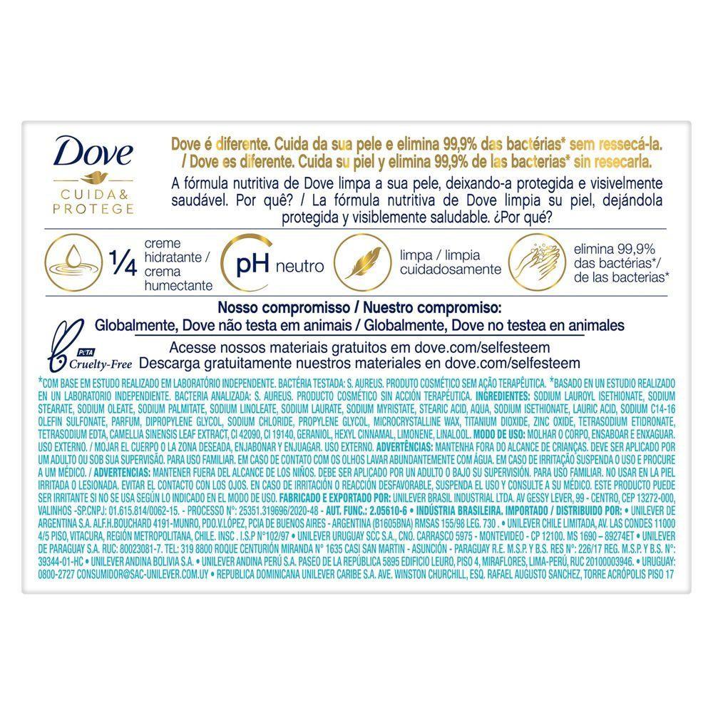 Sabonete Em Barra Dove Cuidado Antibac 90g