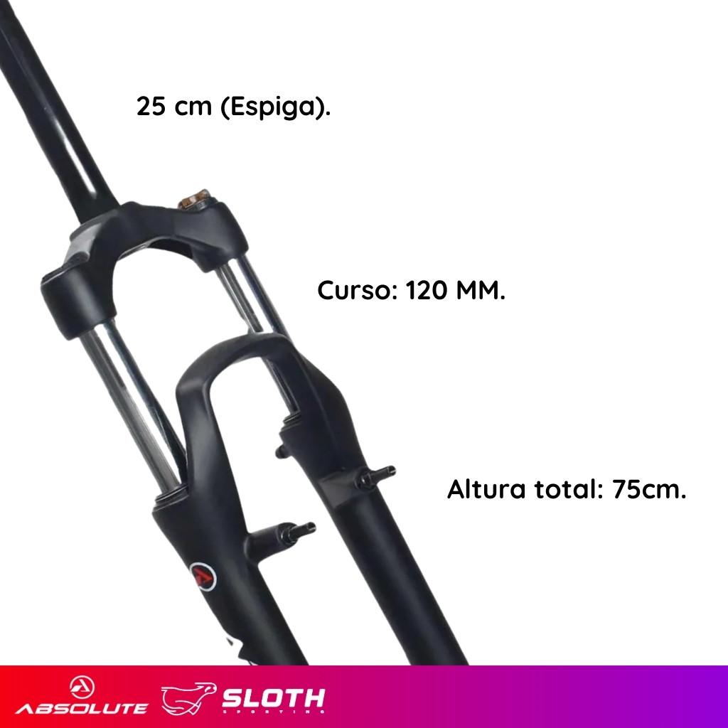 Garfo Amortecedor Absolute Aro 26 Com Ajuste Preload V Brake