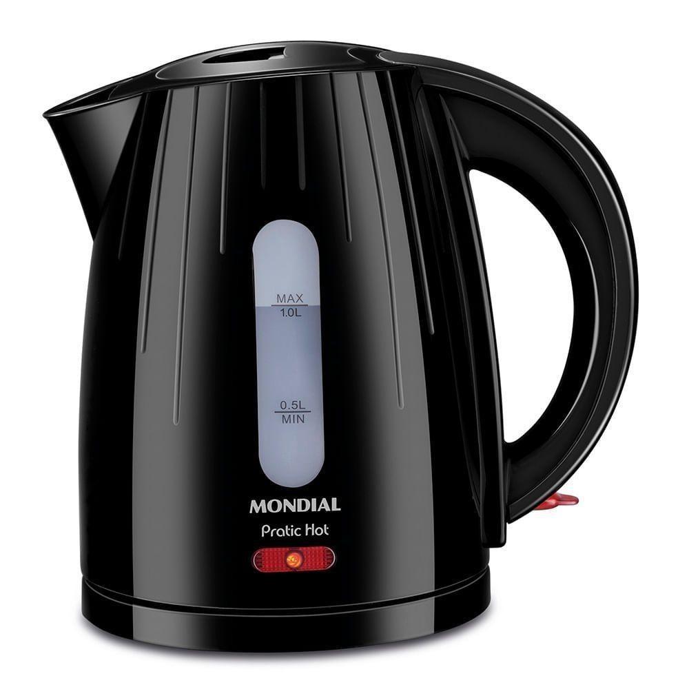 Chaleira Elétrica Mondial Pratic Hot Ce-07 Preto 110V