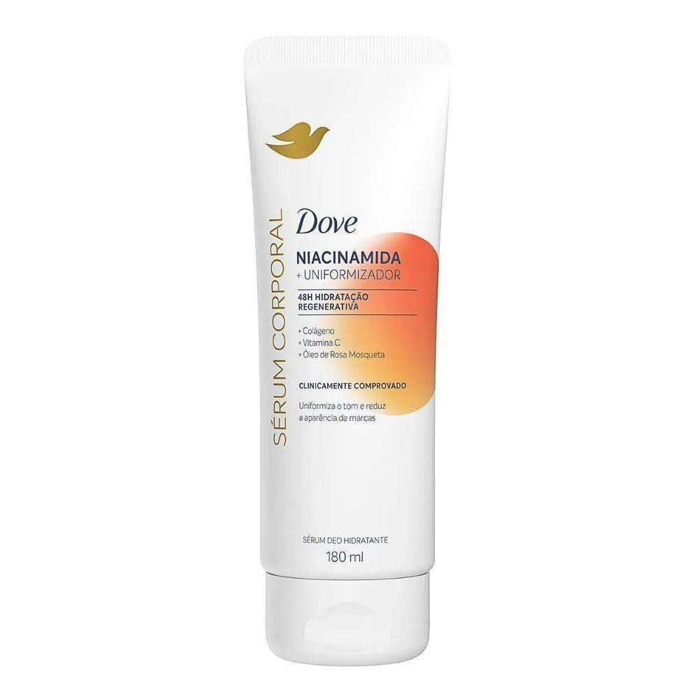 Sérum Hidratante Corporal Dove Com Niacinamida + Uniformizador 180ml Hidratante Com Textura Leve E Fluida