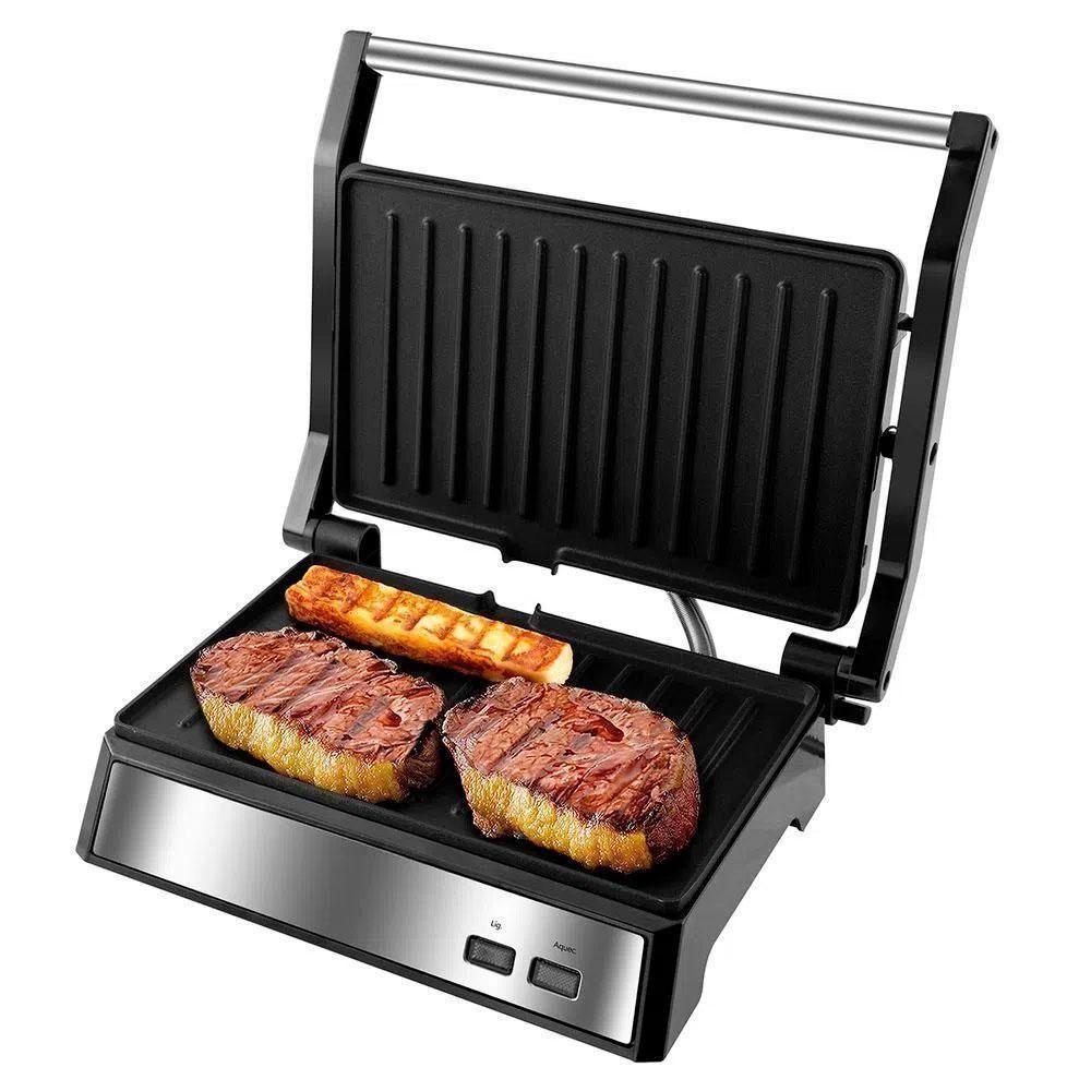Grill E Sanduicheira Philco Maxx Clean Preto/inox 127V