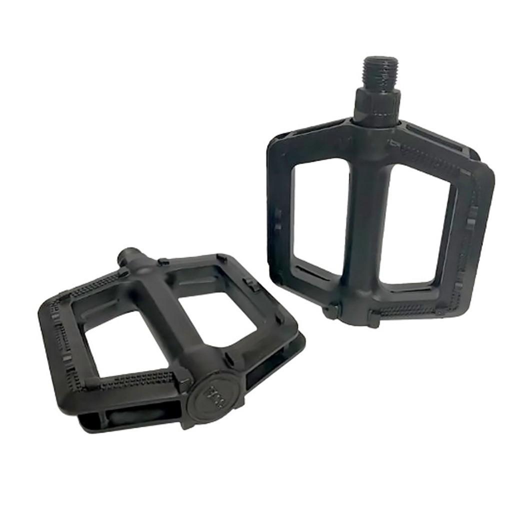 Pedal Plataforma 9/16 Nylon Rosca Grossa C/Refletor