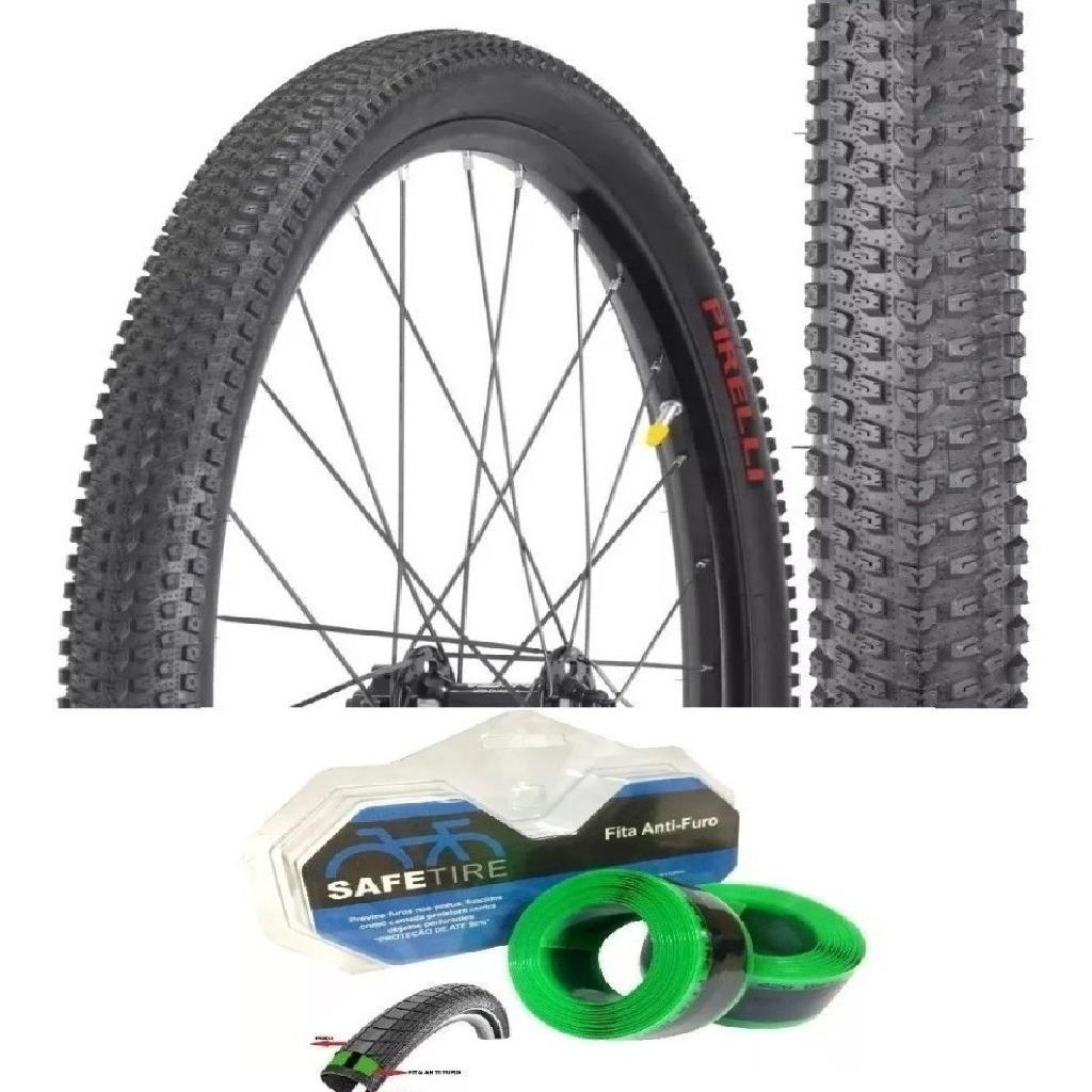 Par Pneu Pirelli Scorpion PRO 29 Aro Mtb + Fita Anti-furo