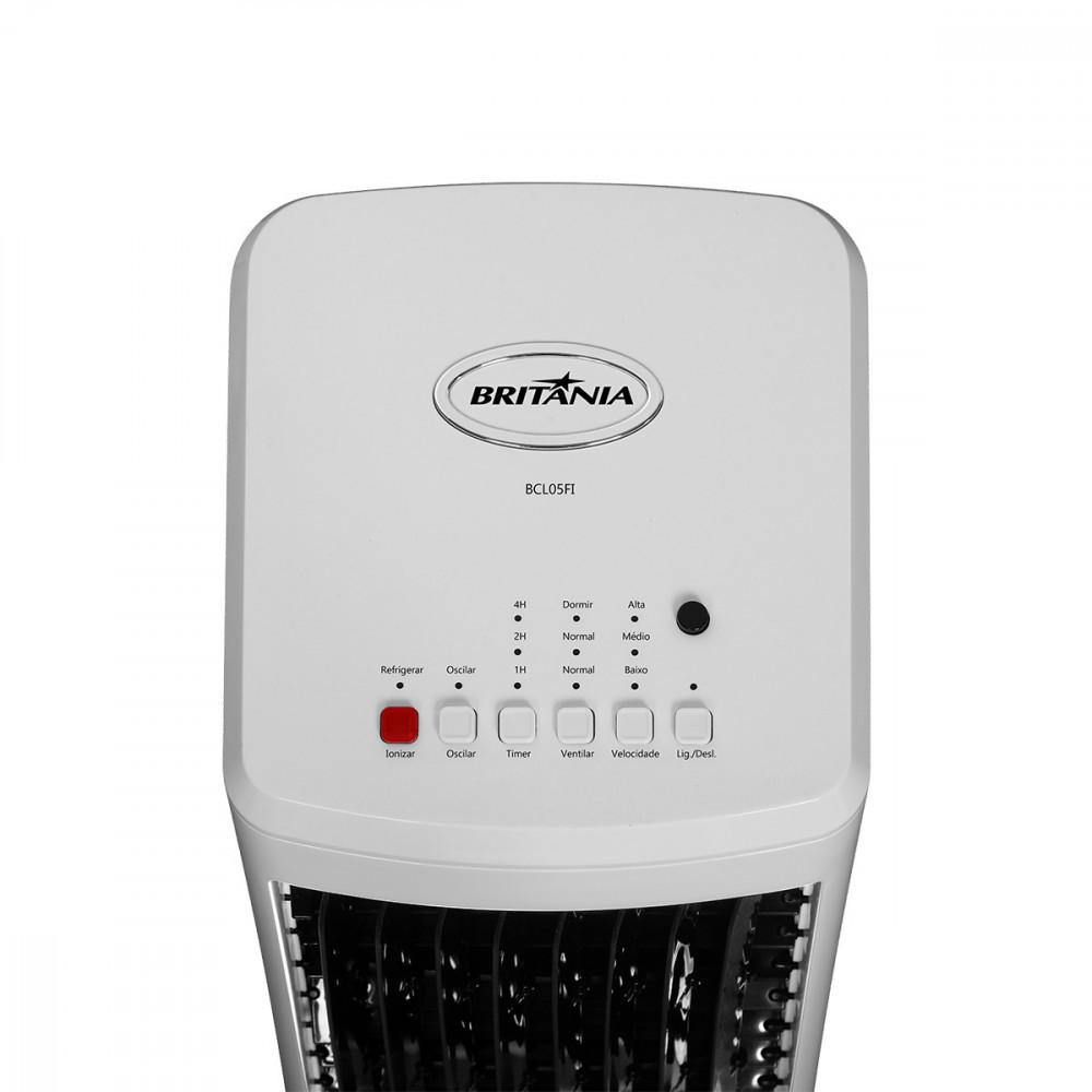 Climatizador De Ar Britânia Bcl05f Frio 4L Com Controle