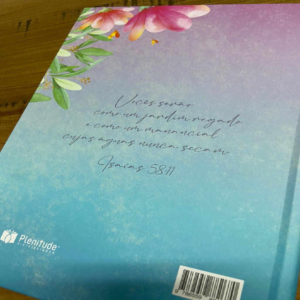 Bíblia 365 Jardim Florido Naa Letra Grande Capa Dura