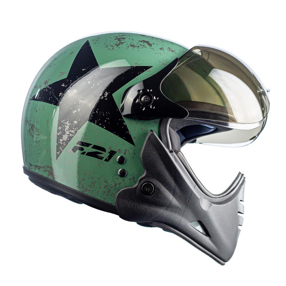 Capacete Moto Peels F-21 Old Tank Aberto