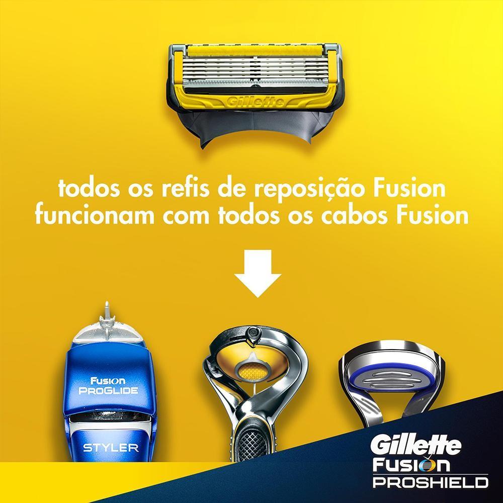 Aparelho De Barbear Gillette Fusion Proshield 1 Unidade