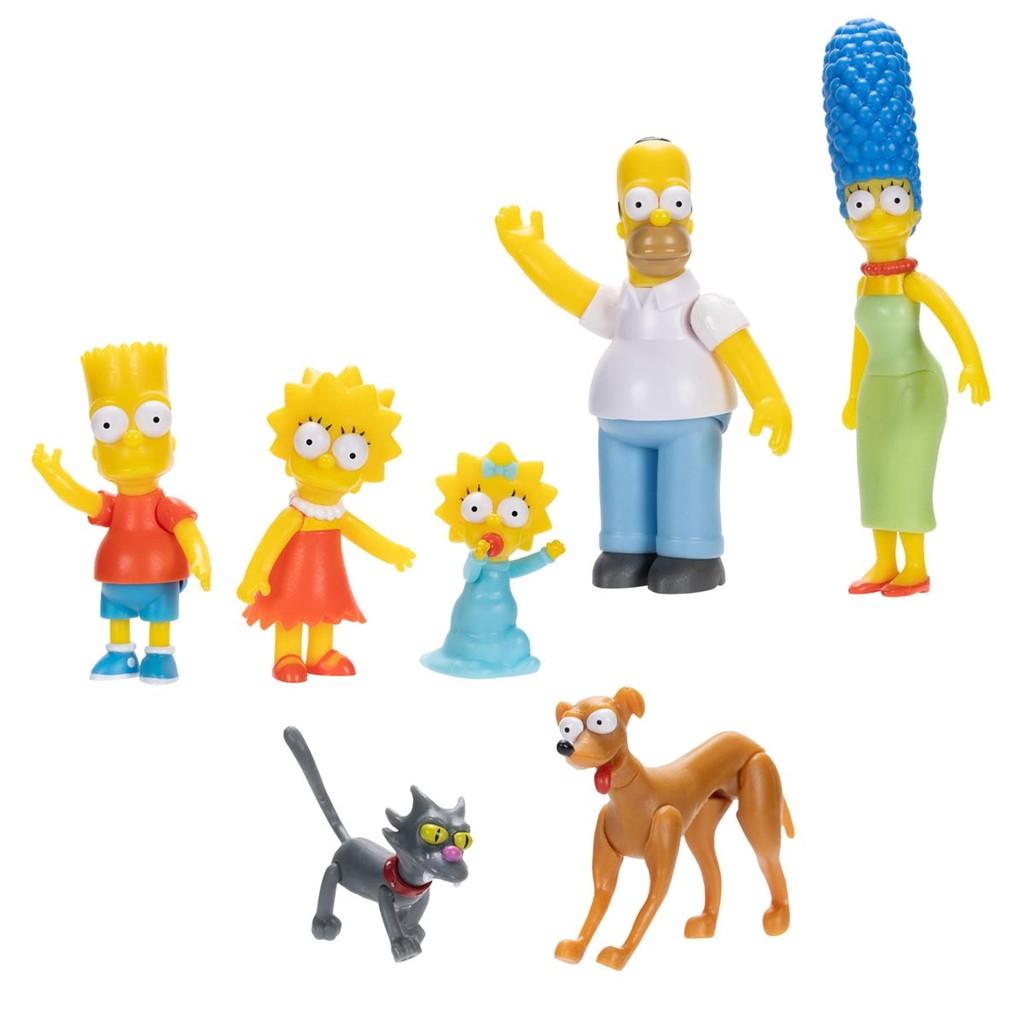 7 Bonecos Dos Simpsons (coleção Família) - Os Simpsons