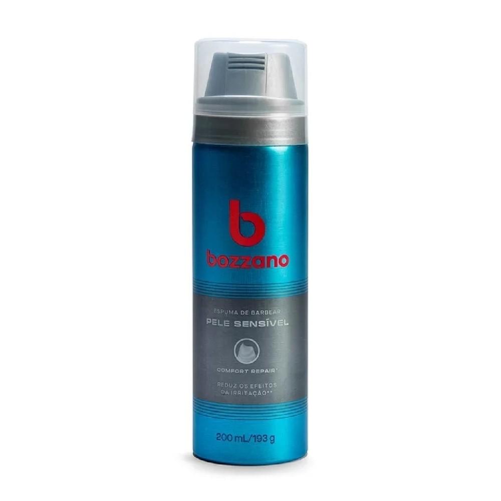 Espuma De Barbear Bozzano Pele Sensivel 200ml