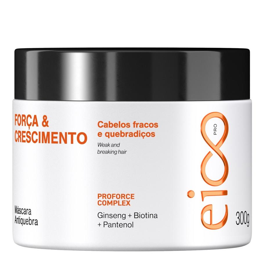 Eico Professional Máscara Tratamento Antiquebra Creme Hidratação Força E Crescimento 300g
