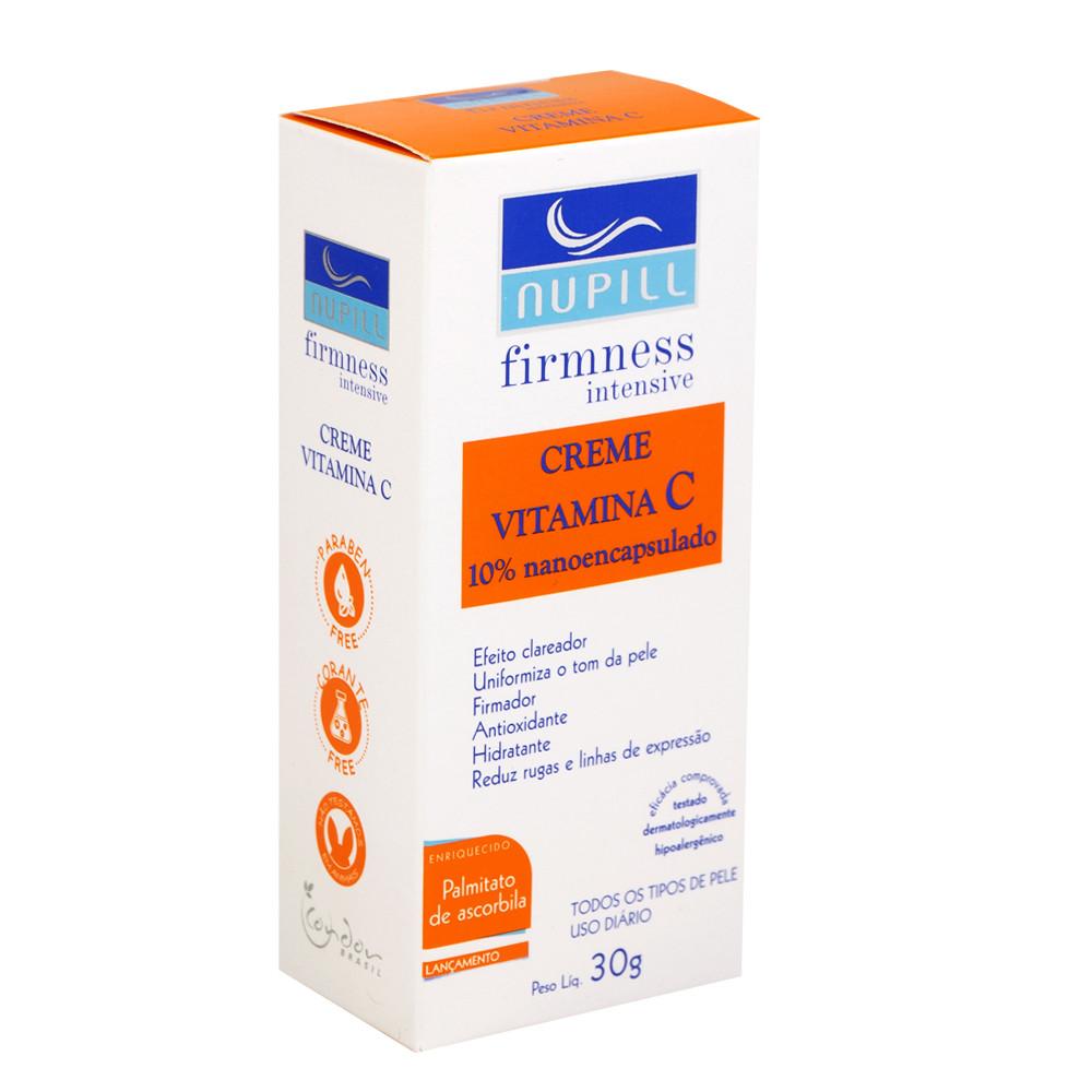 Creme Nupill Vitamina C Clareador E Antirrugas