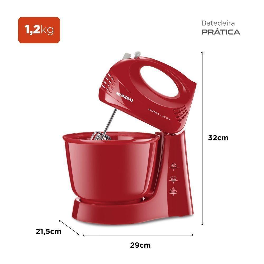 Batedeira Mondial Power Prática B-44-r Batedeira B-44-r 220v/60hz