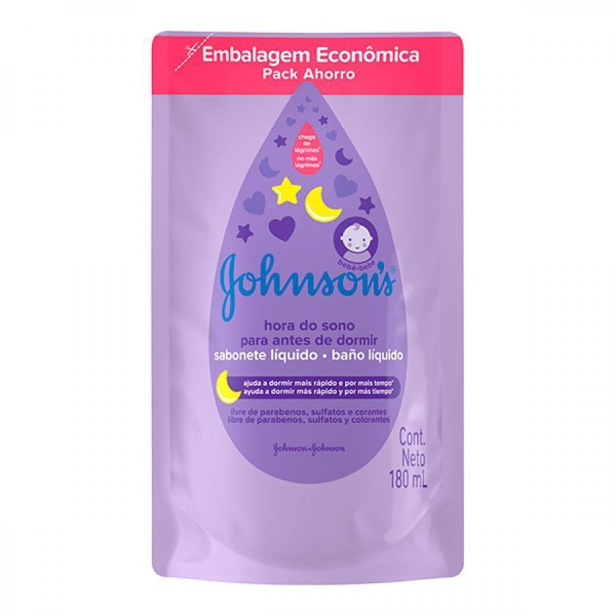 Sabonete Liquido Johnsons Baby Hora Do Sono Refil 180ml