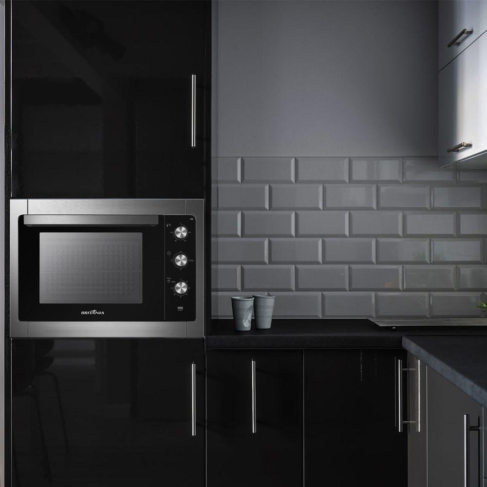 Forno Elétrico De Embutir Britânia 47L 2 Resistências 220V