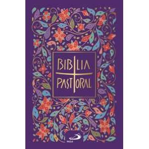 Bíblia Pastoral - Floral - Capa Cristal