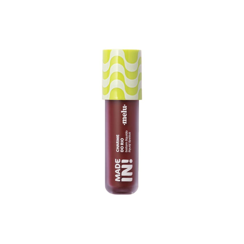 Batom Líquido Melu Ruby Rose Made In Liquid Lipstick Charme Do Rio Rr-l6202