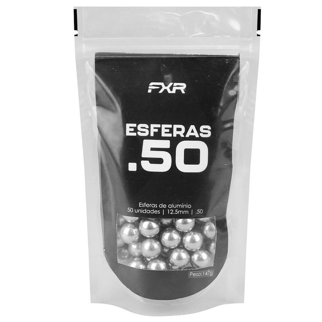 Esferas De Alumínio.50 Pistola Pressão 50un Fixxar
