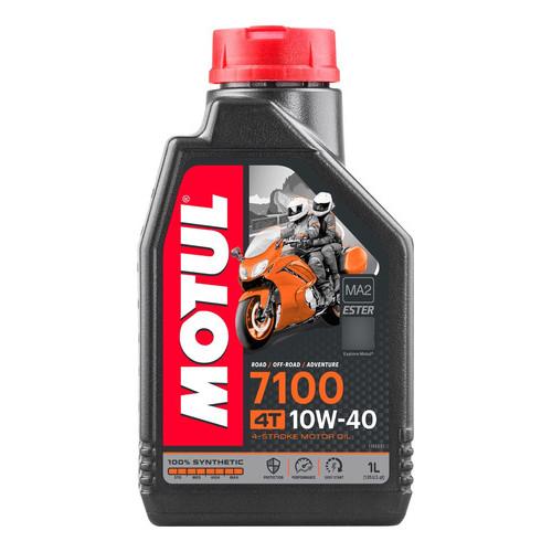 Óleo Para Motor De Moto Motul 7100 10w-40 4t 1l