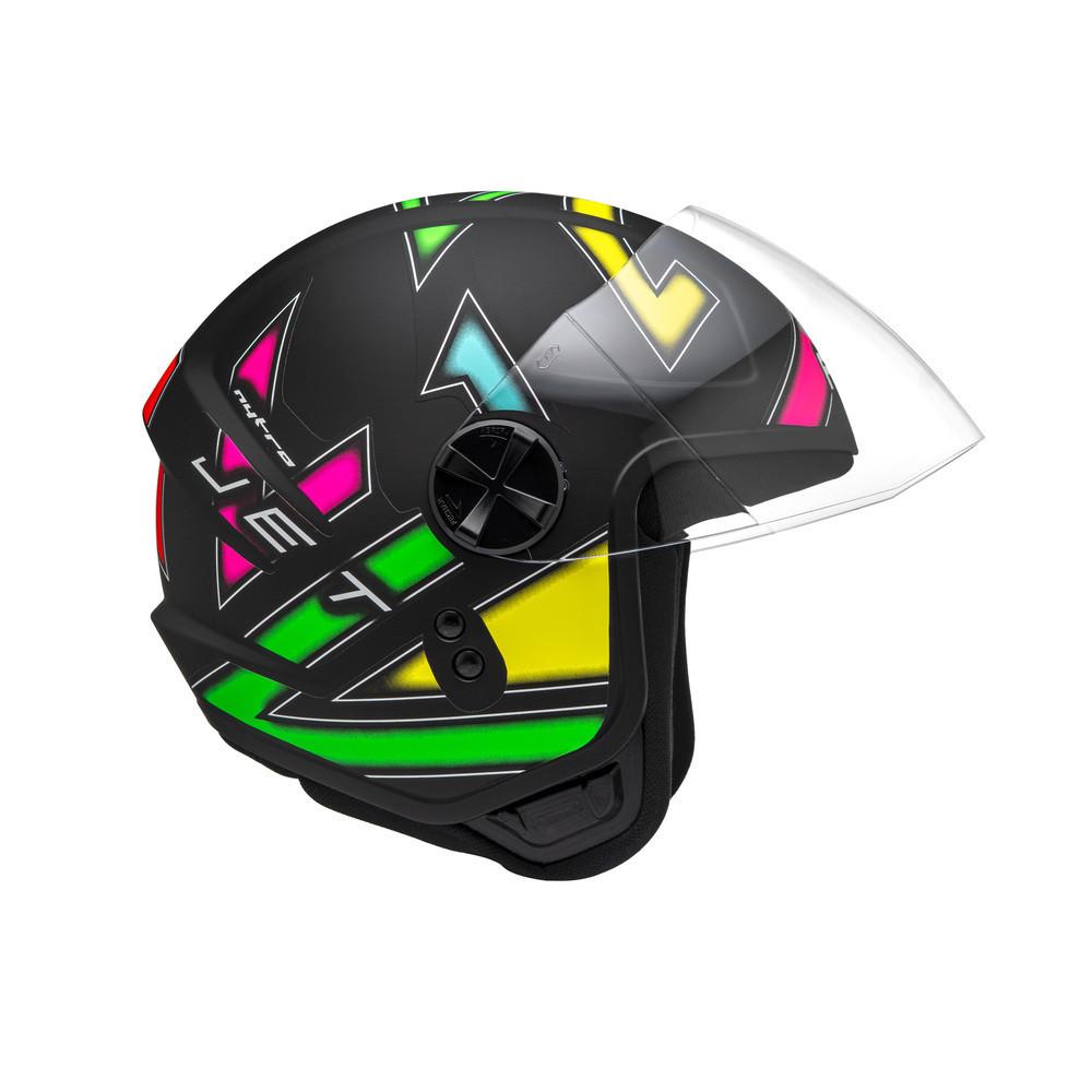 Capacete Fly Jet Hg Nytro