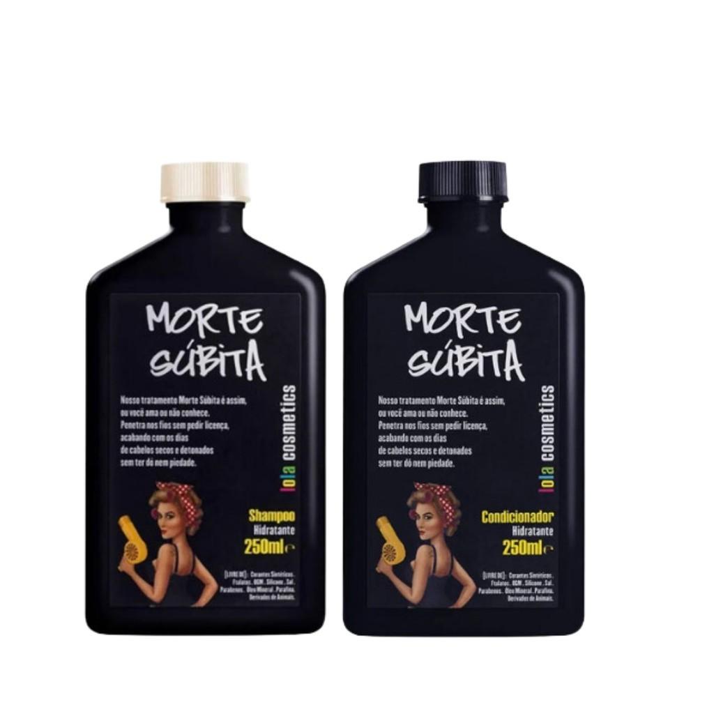 Lola Cosmetics Kit Shampoo Liquido E Condicionador Morte Subita 2x250ml
