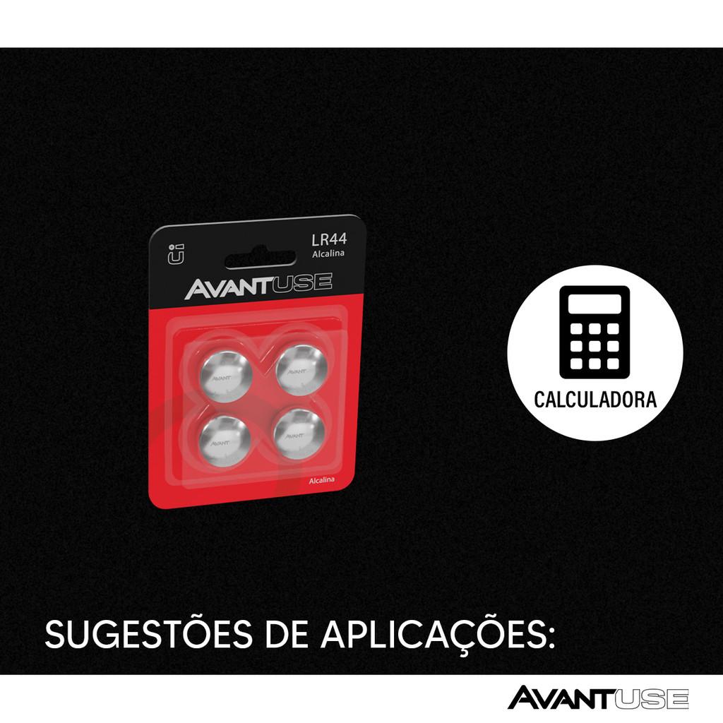 Kit 4 Baterias Alcalina 1.5V Avant Use