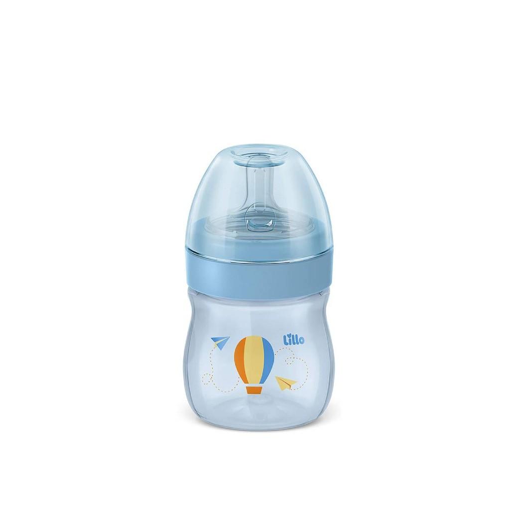Kit De Mamadeira Primeiros Passos 50/150/240ml Azul - Lillo