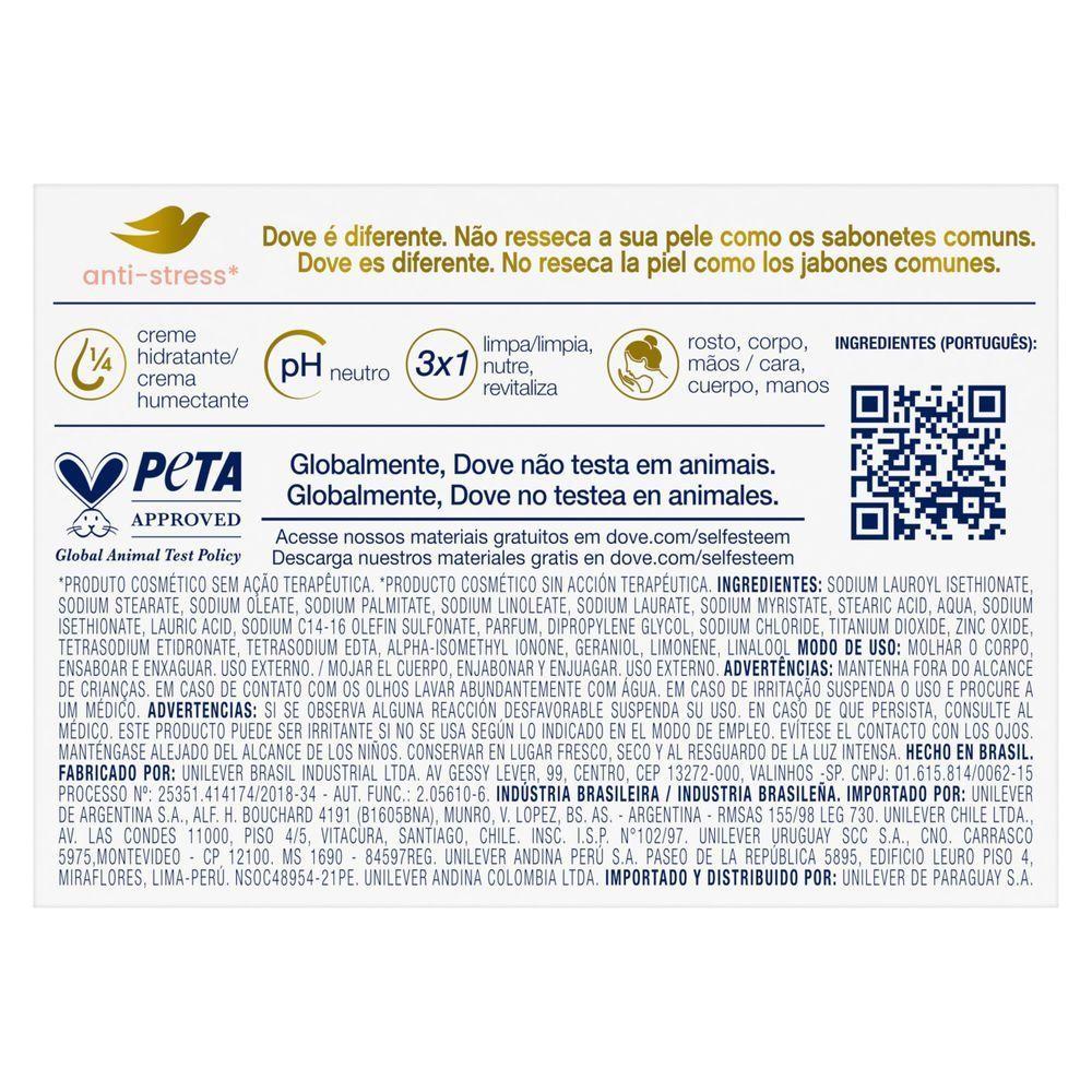 Sabonete Em Barra Dove Anti-stress 90g