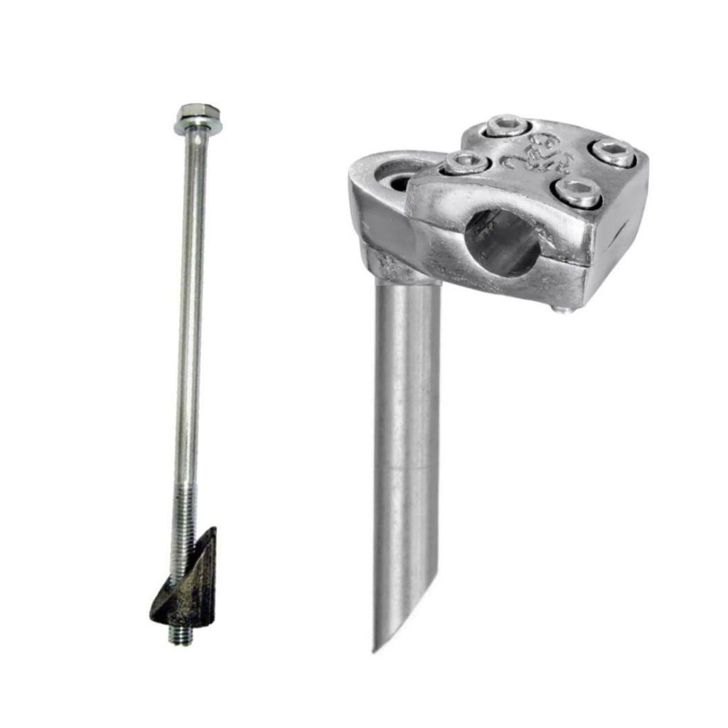Mesa Avanço Suporte Guidao Bicicleta + Parafuso Caneta Expander - Cores