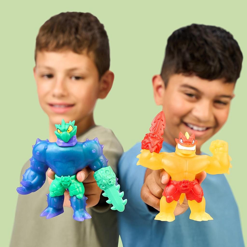 2 Bonecos Elásticos Blazagon Vs Cacticus - Goo Jit Zu