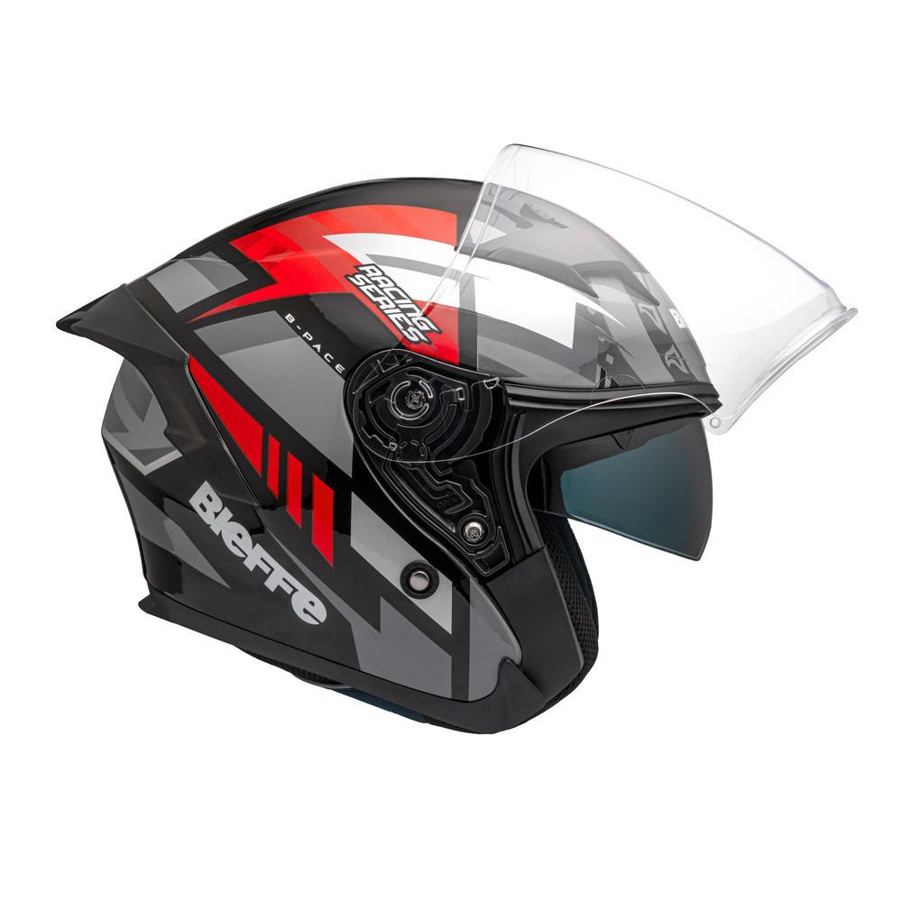 Capacete Moto Aberto Bieffe B-pace Aragon