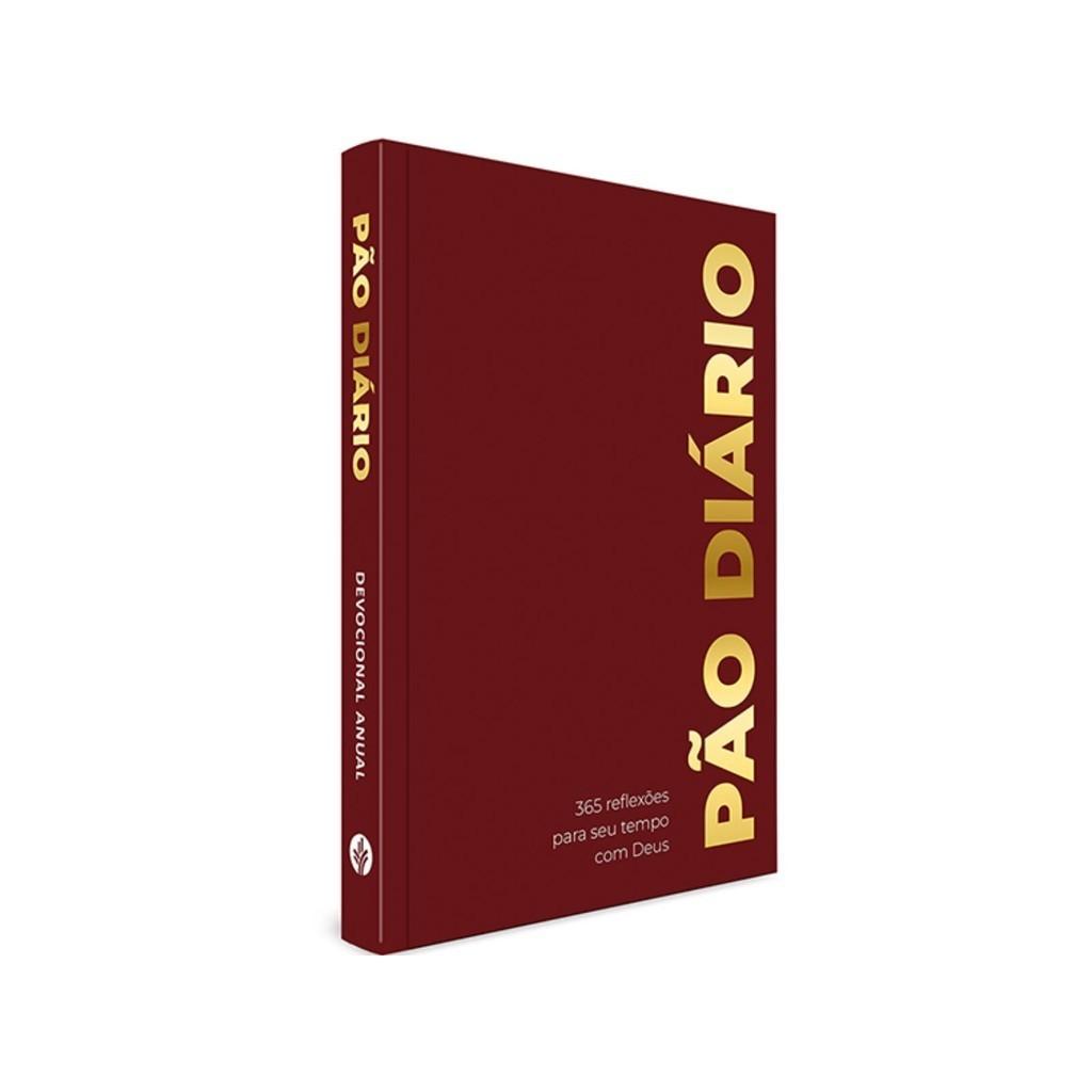 Devocional Pão Diário 365 Reflexões Para O Seu Tempo Com Deus Capa Bordô Publicações Pão Diário