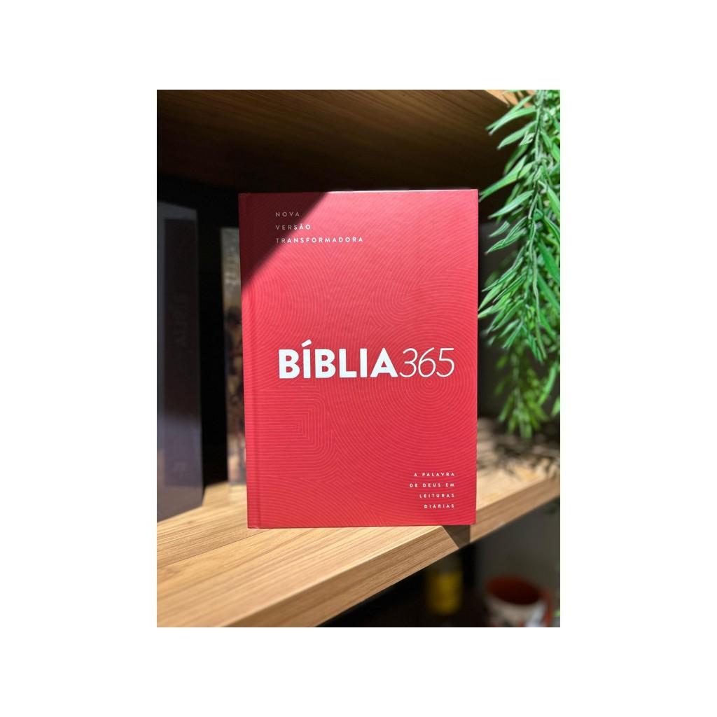 Bíblia 365 Nvt A Palavra De Deus Em Leituras Diárias Capa Dura Vermelha Mundo Cristão