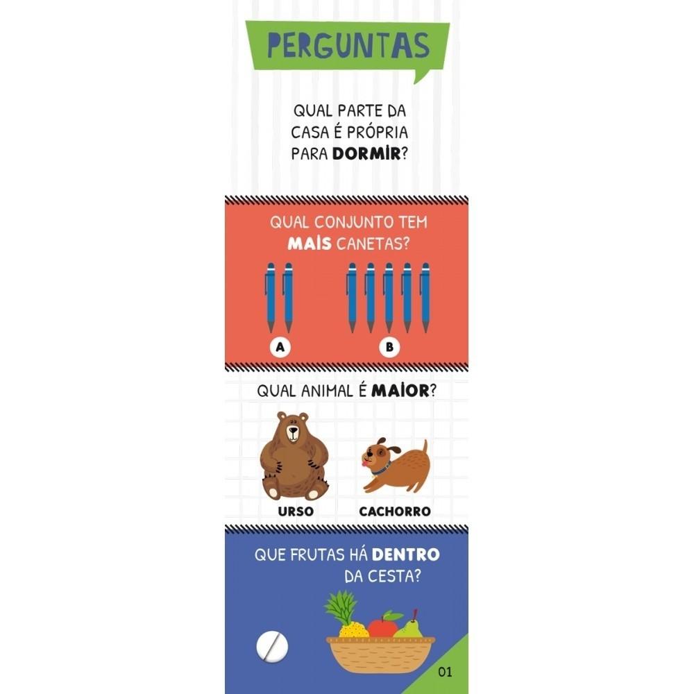 Livro Flash Cards Pense Rápido - 4 A 5 Anos