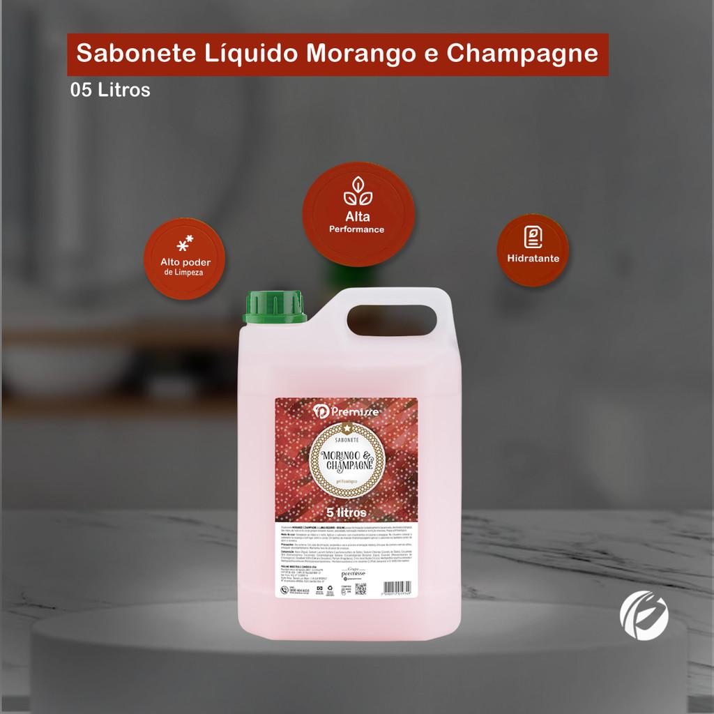 Sabonete Líquido Deoline Morango E Chapagne 5L Premisse