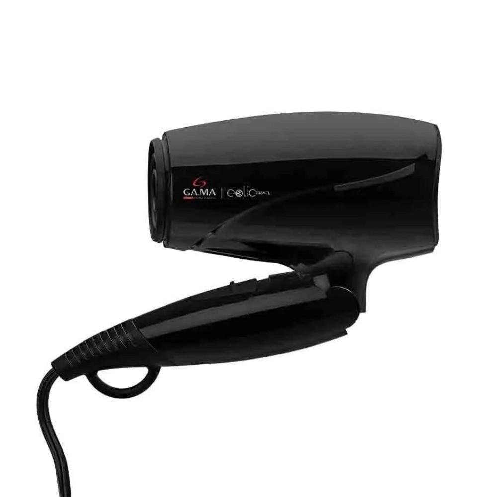 Secador De Cabelo Gama Italy Eolic Travel Bivolt 1600w Dobrável E Compacto