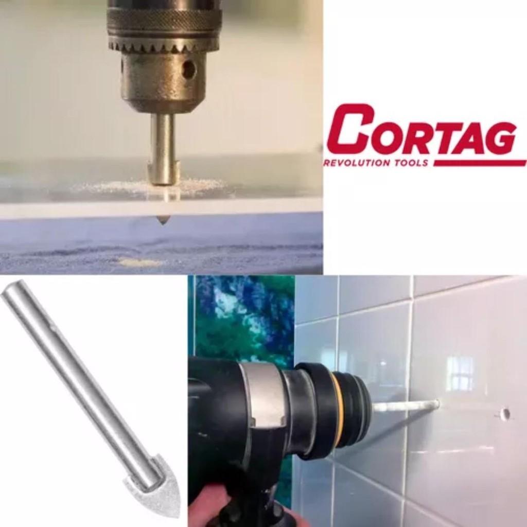 Broca 10 Mm Furar Vidro Porcelanato Perfuraçao Piso Azulejo