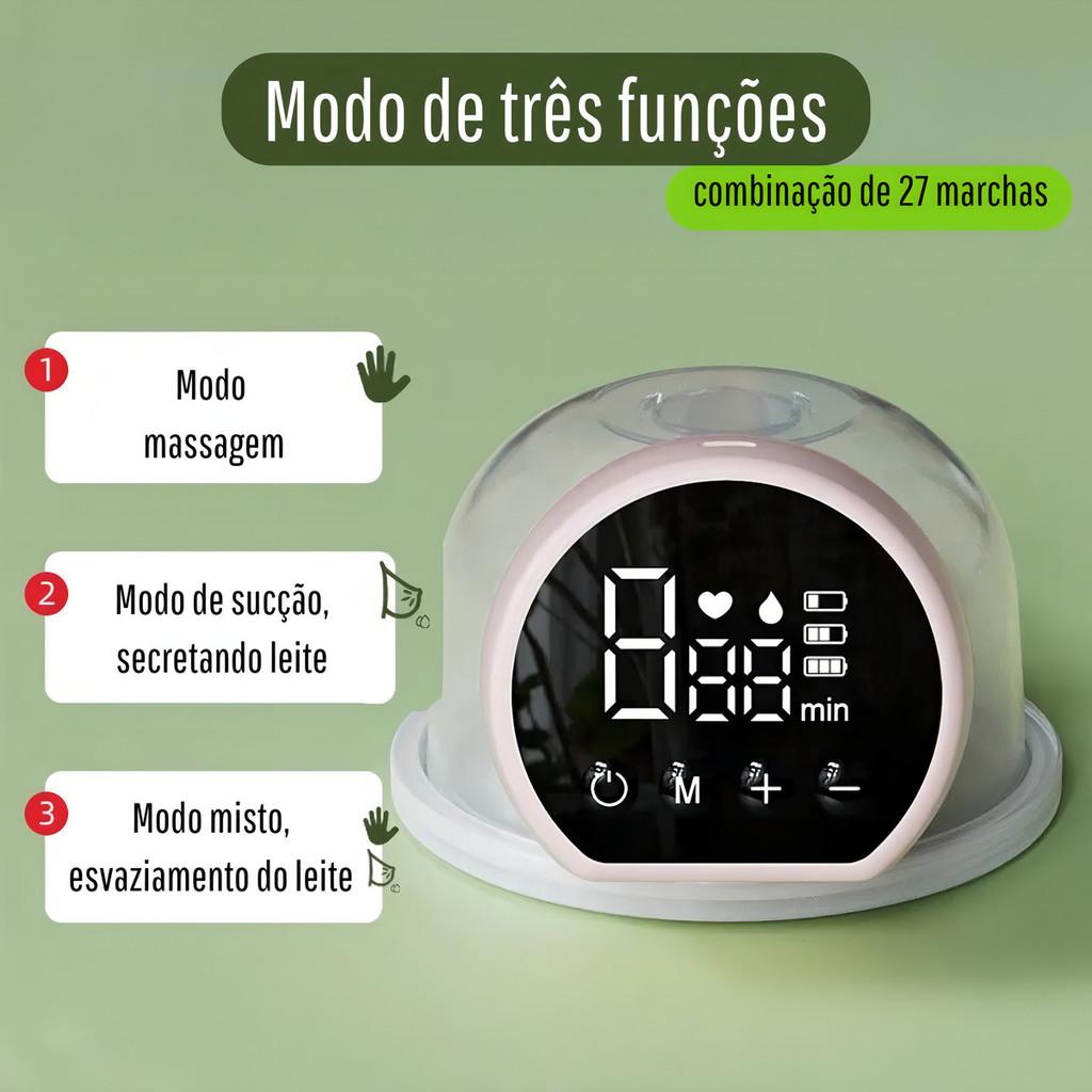 Bomba De Tirar Leite Mama Portátil Exclusivo P1 24mm + 20