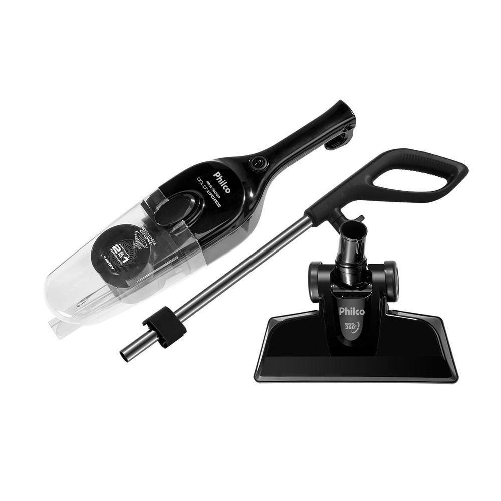 Aspirador De Pó Vertical 2 Em 1 Philco 1450w Pas1600p 110V