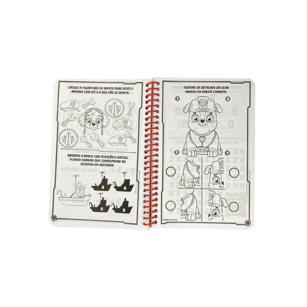 Patrulha Canina Livro 365 Atividades E Desenhos Para Colorir