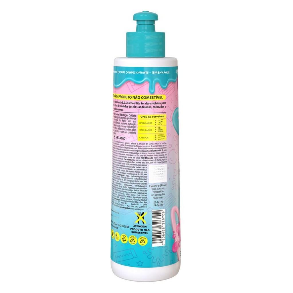 Ativador De Cachos Kids Chiclete Sos Cachos Salon Line 300ml