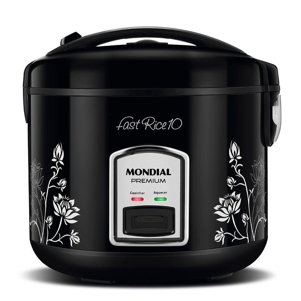 Panela Elétrica Mondial Fast Rice 10 Pe-44-10x Preto 110V