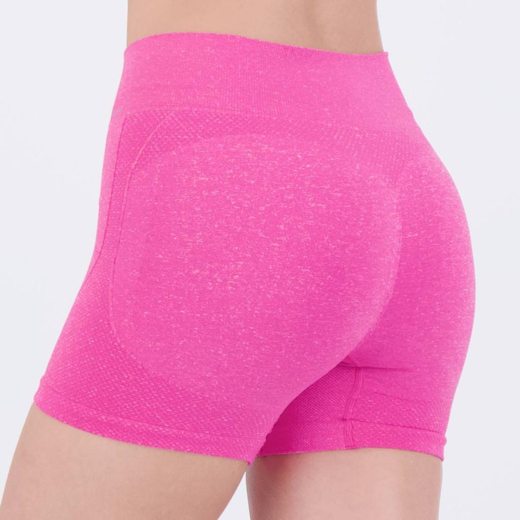 Shorts Selene Sem Costura Feminino Rosa