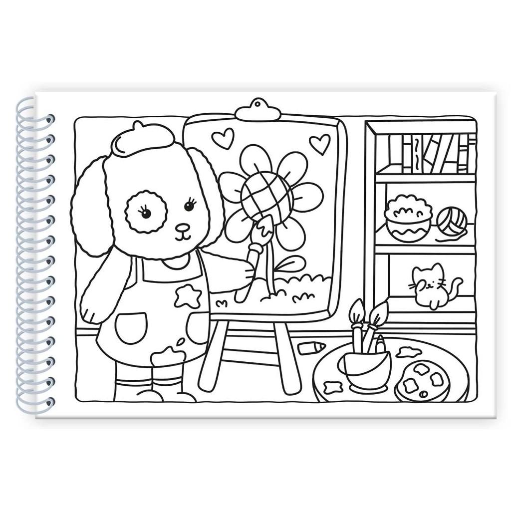 Cute Vibes Livro De Colorir