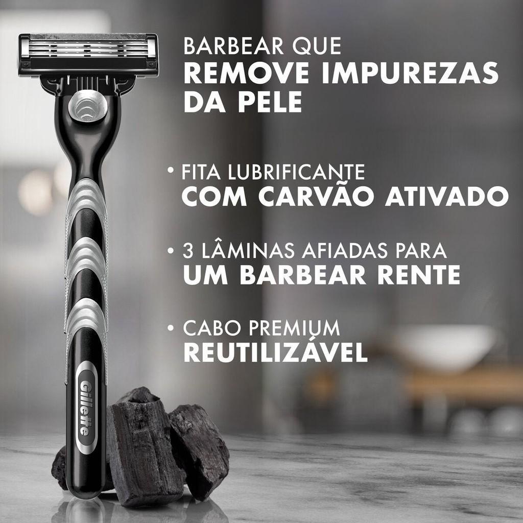 Carga Gillette Mach 3 Carbono 8un