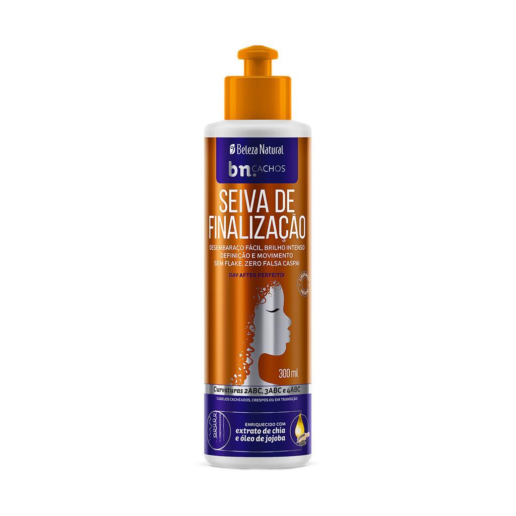 Kit Finalizador Spray Revitalizador De Cachos + Seiva + Gelatina Bn.cachos
