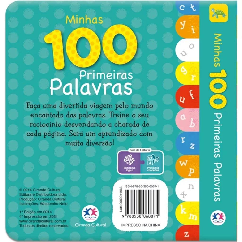 Minhas 100 Primeiras Palavras Aprendizado Com Muita Diversão